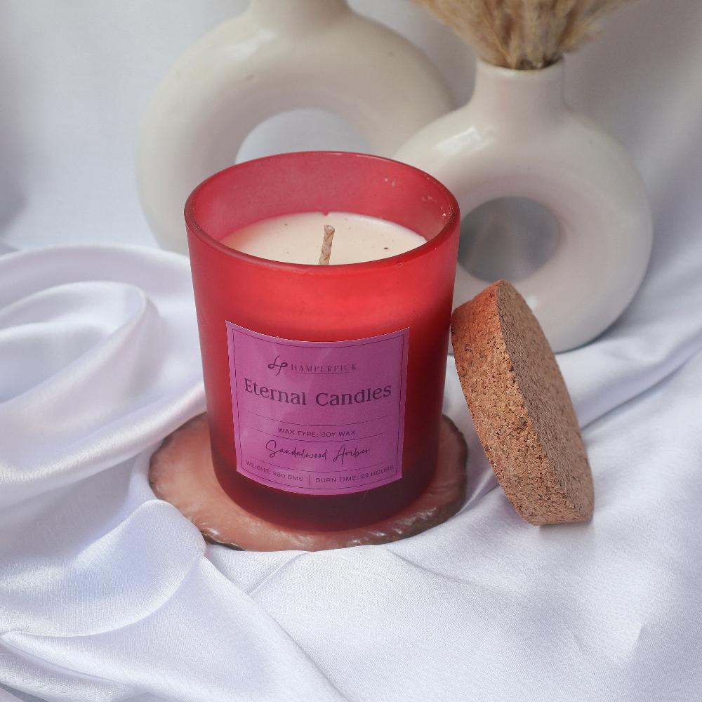 Eternal Scented Candle - Sandalwood Amber